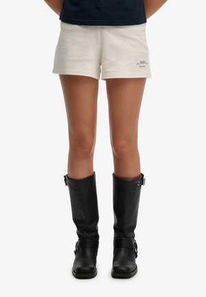 ATHLETIC ESSENTIALS SCRIPT - Træningsbukser - desert bone off white