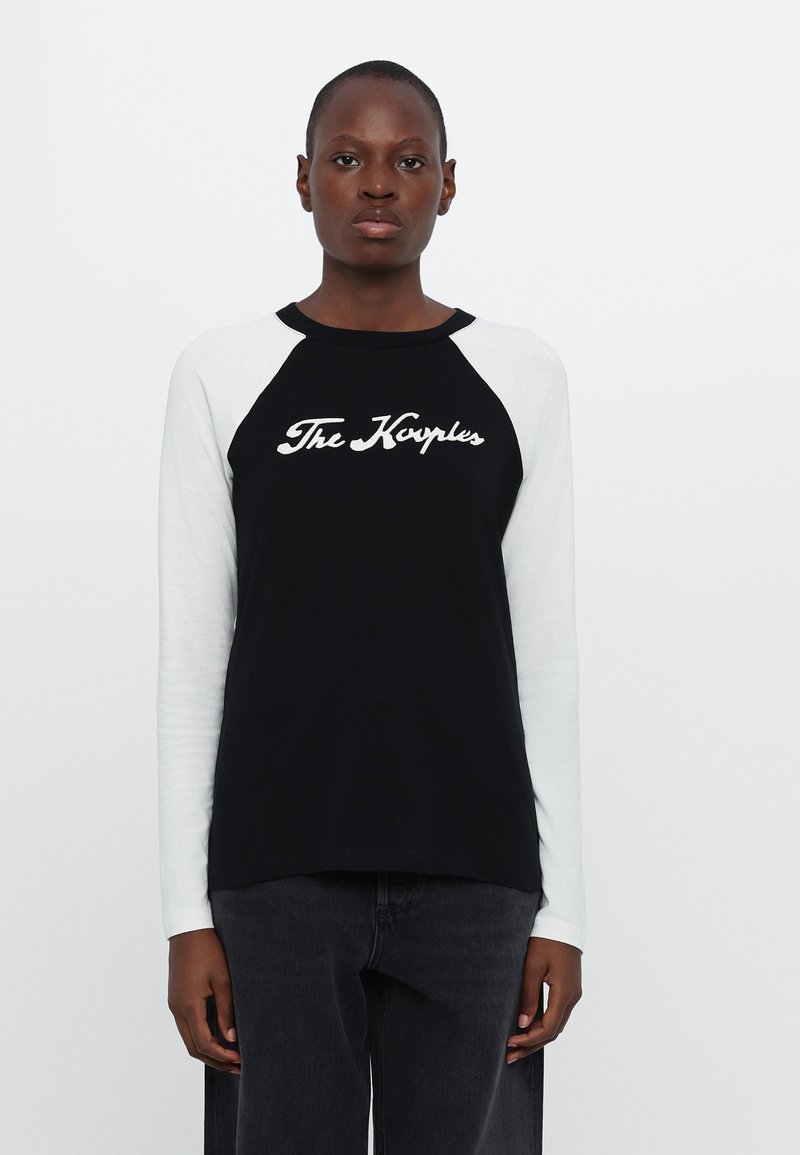 The Kooples Long sleeved top - black