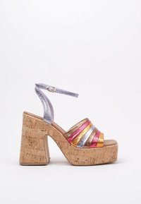 LIMMA MEERU - Sandalias de tacón - blue