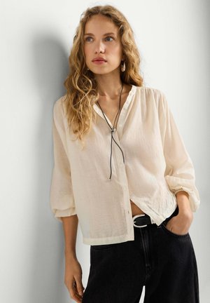 Pepe Jeans, PEPE JEANS BLOUSE JENNIAS SHIRT - Blusa - canvas white