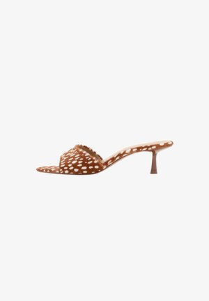 Mango, ADULT - Muiltjes met hak - medium brown
