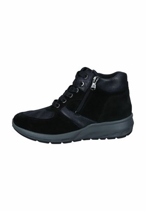 High-top trainers - schwarz
