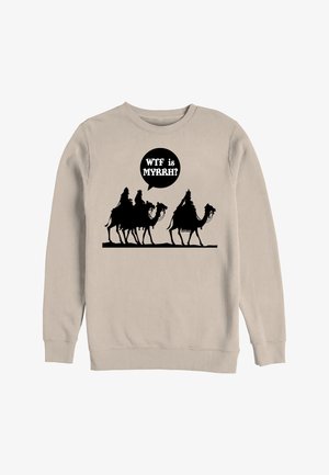 Henry Tiger, WHAT IS MYRHH? - Sweater - beige