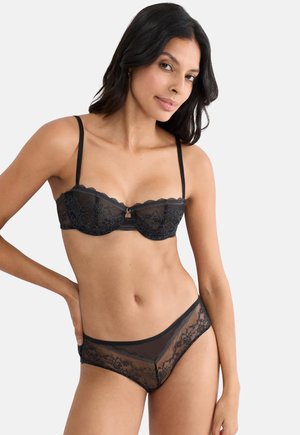 COMFORT ALLURE - Reggiseno a balconcino - black
