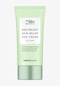 Thank You Farmer SUN PROJECT SKIN RELIEF SUN CREAM - Zonnebrandcrème - black