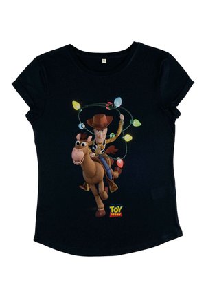 Henry Tiger PIXAR TOY STORY - HOLIDAY LASSO - Triko s potiskem - navy blue