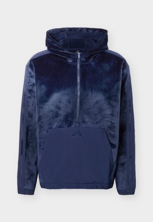adidas Golf, BEYOND COZY HALF ZIP HOODIE - Sweat à capuche - collegiate navy