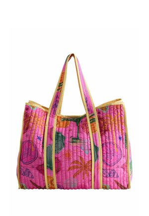 Next, SUMMER PRINT QUILTED BAG . - Käsilaukku - pink