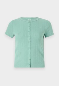 EMEA CLEAN GIRL POINTELLE ICON BUTTON  - Débardeur - light green