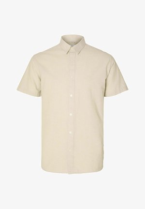 Selected, Short sleeved Classic - Camisa - pure cashmere
