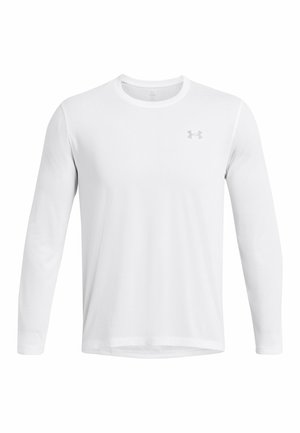 Under Armour LAUNCH - Long sleeved top - white