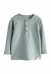 Next HENLEY NECK STANDARD - Langarmshirt - blue