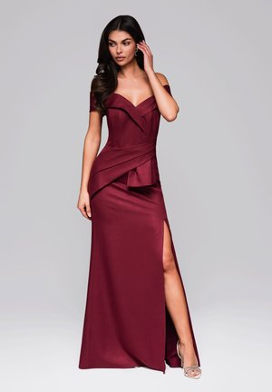 Ballkleid - burgundy