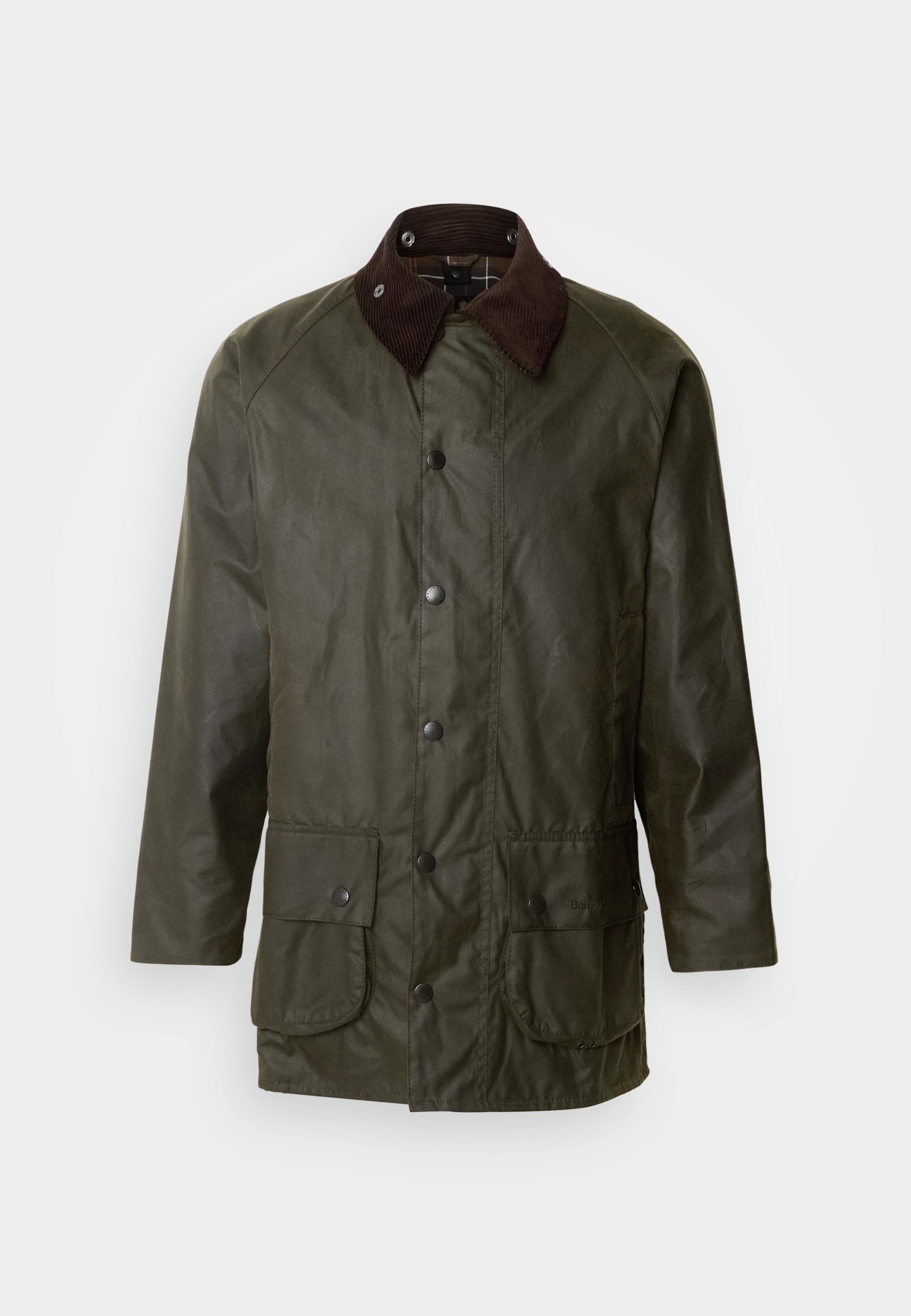 Barbour BEAUFORT - Krótki płaszcz/oliwkowy melanż - Zalando.pl