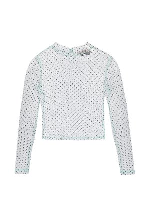 myMo ROCKS, Bluse - aqua/black