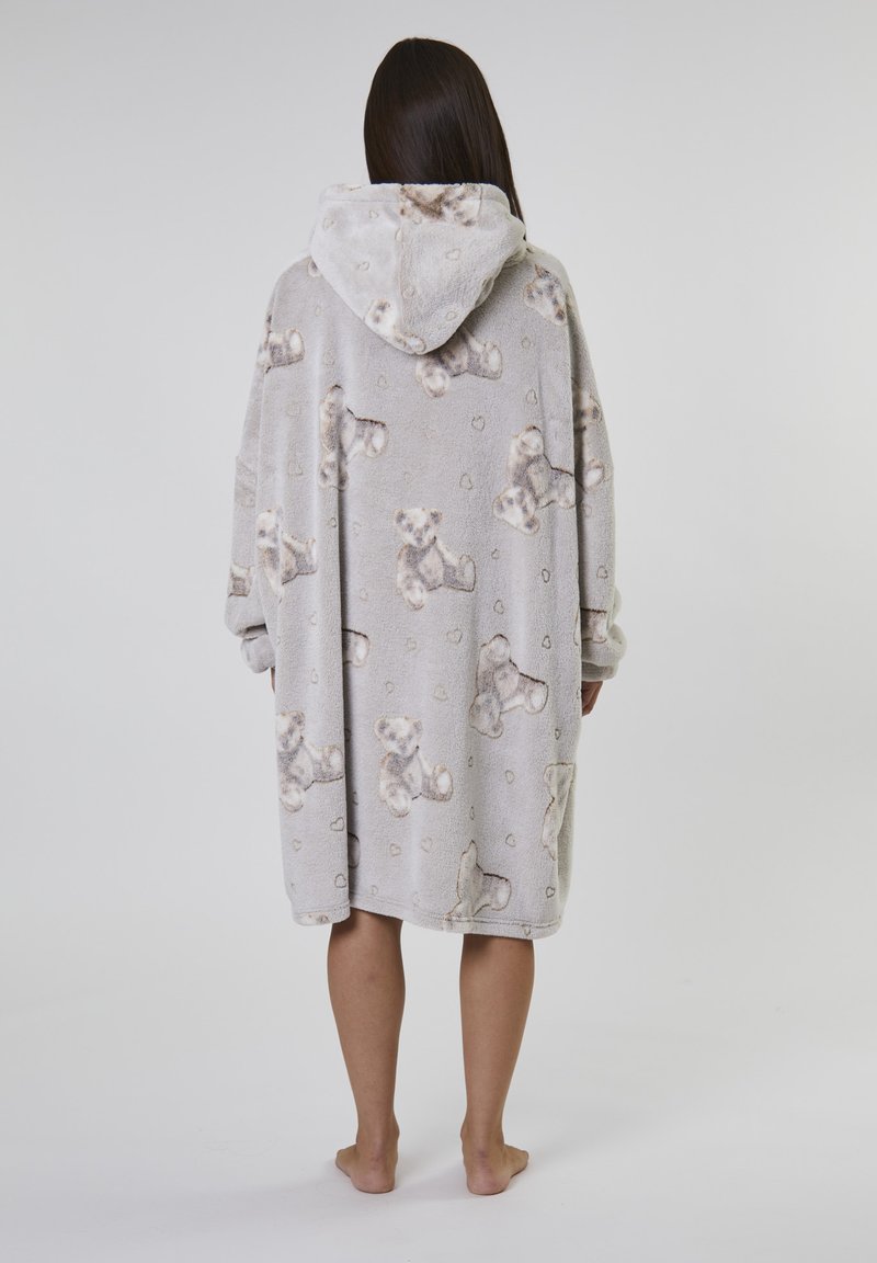 Loungeable LUXURY TEDDY BEAR FLEECE SNUGGLE HOODIE Nightie