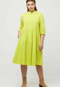 Ulla Popken Košilové šaty - yellow