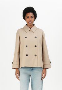 Tommy Hilfiger - SHORT COAT - Summer jacket - beige Thumbnail Image 1