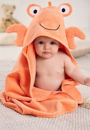 JoJo Maman Bébé HOODED FOX STANDARD - Badetuch - crab