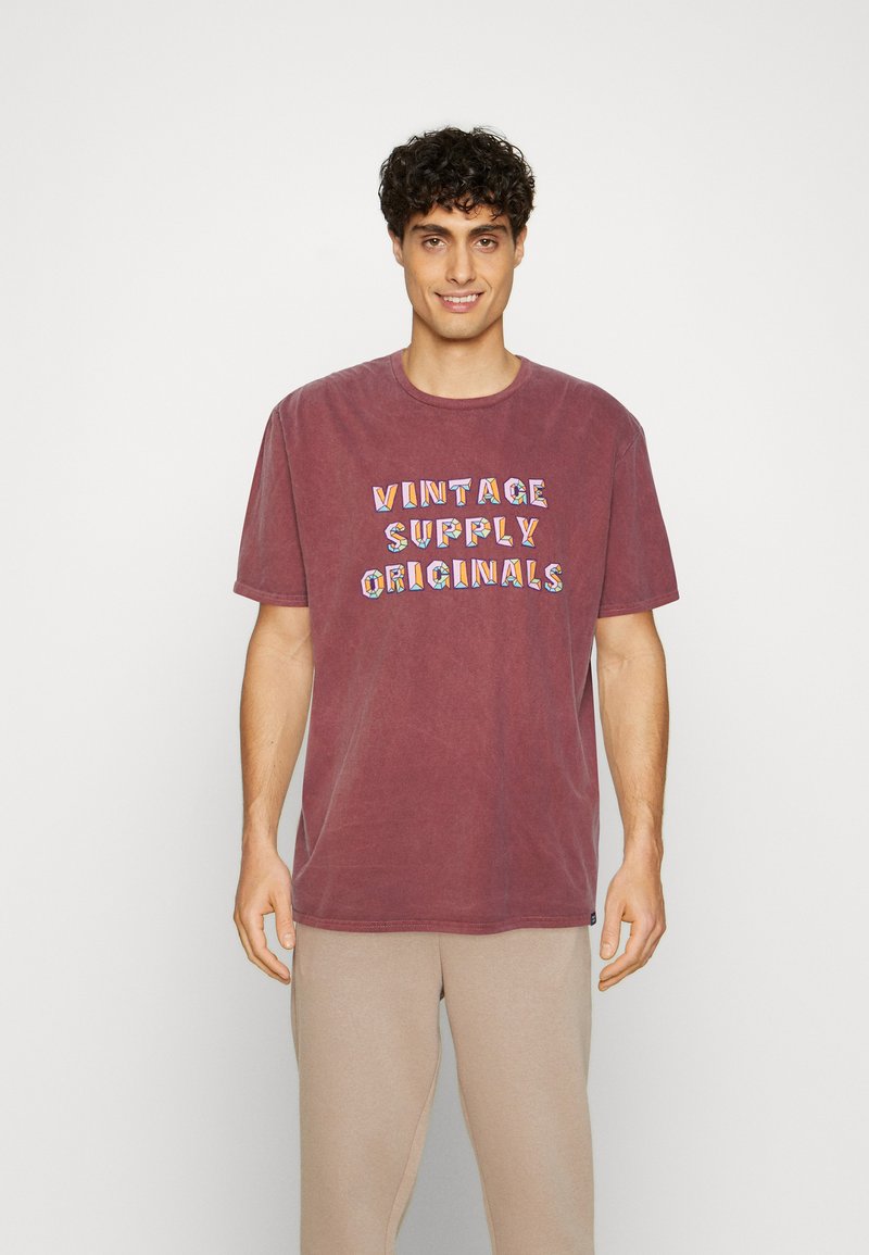 Vintage Supply ORIGINALS GRAPHIC UNISEX - Print T-shirt - brown