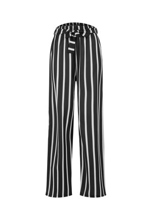 Cloud 5ive, STRIPED PANTS - Παντελόνι - black