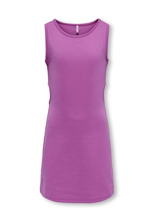 ONLY GIRLS NORMAL GESCHNITTEN RUNDHALS - Robe en jersey - purple orchid