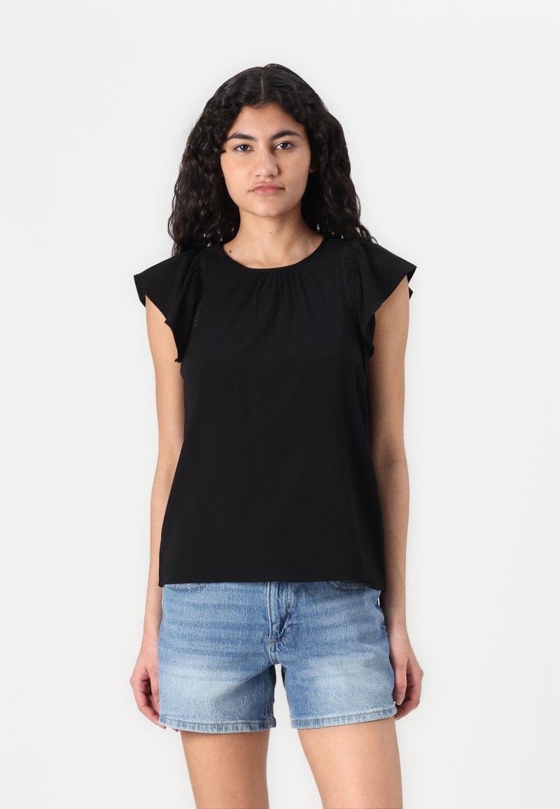 VERO MODA dam t-shirt VMSIGNE - Black Infinity main image 1