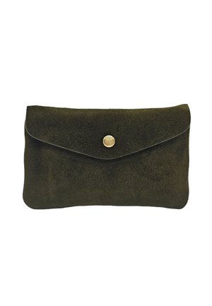RABAT   - Portefeuille - nubuck kaki