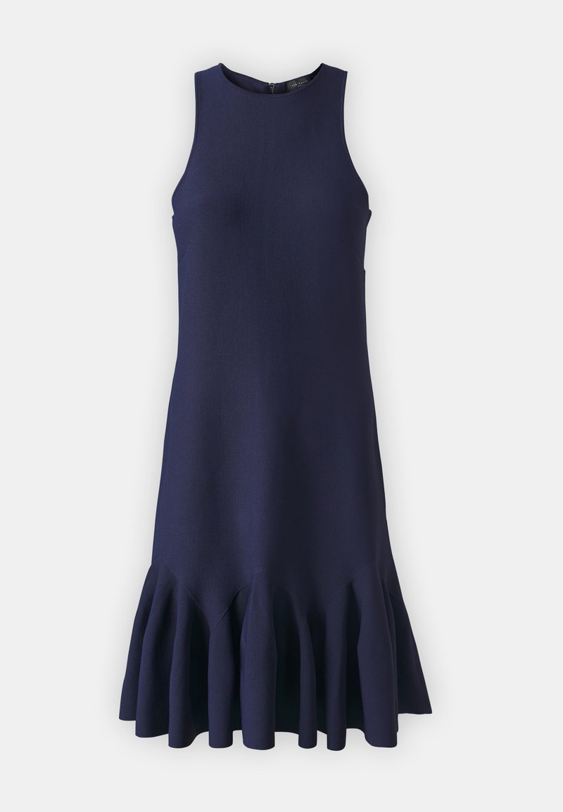 Ted Baker Gebreide jurk donkerblauw