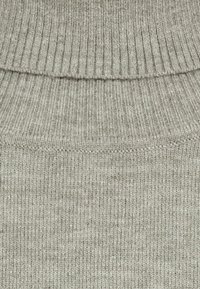 Vero Moda Tall VMHAPPINESS ROLLNECK  - Strikkegenser - light grey melange