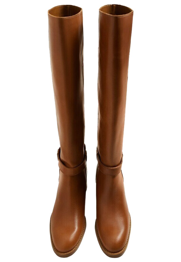 mango brown boots