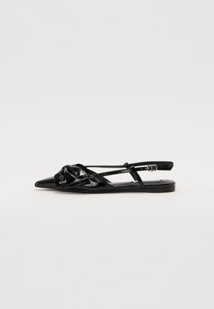 DAZZLED - Ballerines à brides arrière - black