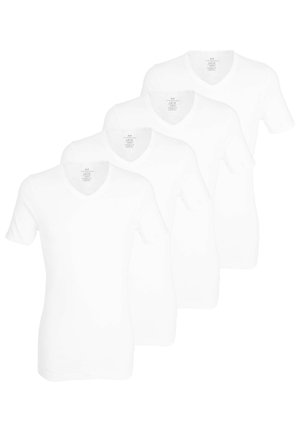 4 PACK - Undershirt - weiss