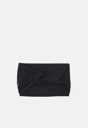 YOGA HEADBAND WIDE TWIST - Ørevarmere - black/anthracite