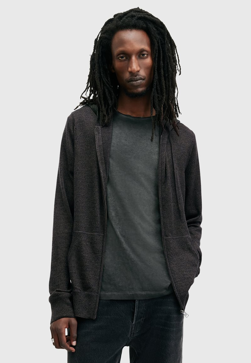 AllSaints MODE HOODY - Neuletakki - marley green