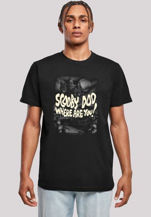 SCOOBY DOO ZEICHENTRICKSERIE SCARY CASTLE - Print T-shirt - black