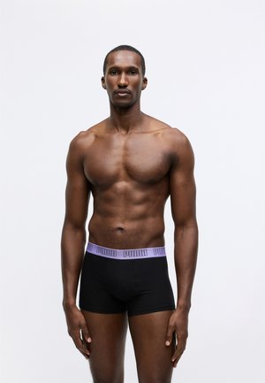 MEN EVERYDAY TRUNK 4 PACK - Uske bokserice - black/purple