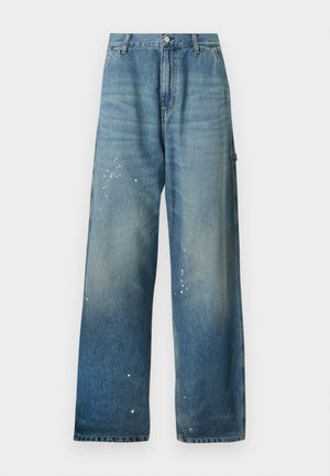 Carhartt WIP, SINGLE KNEE PANT SMITHTOWN - Túlméretezett farmernadrág - blue