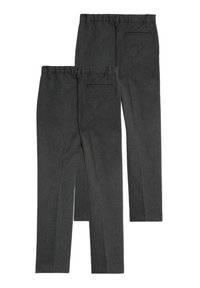 Marks & Spencer 2PK REGULAR SCHOOL - Tygbyxor - grey
