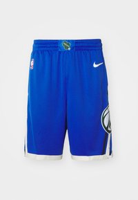 NBA MILWAUKEE BUCKS SHORTS - Klubiriided - game royal/flat opal