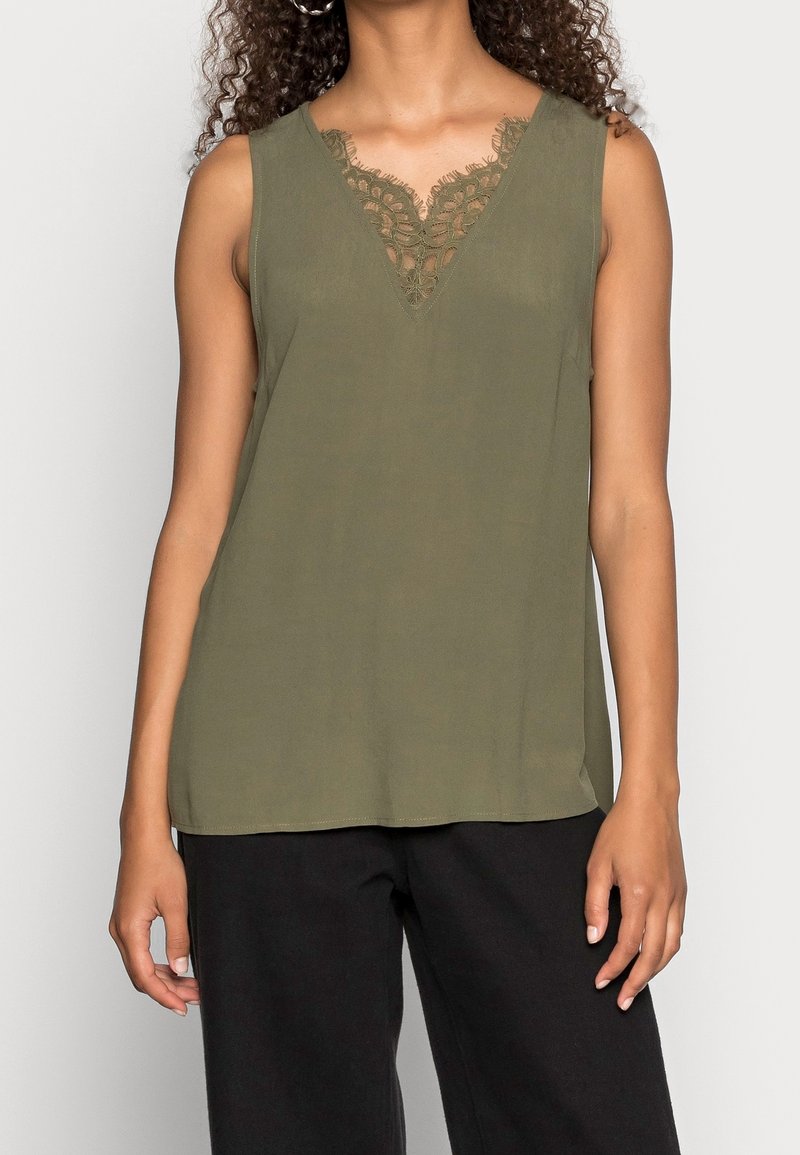 Vero Moda Blůza - dark green