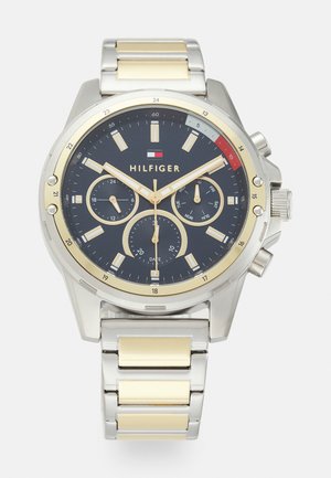 MASON - Cronografo - silver-coloured/blue