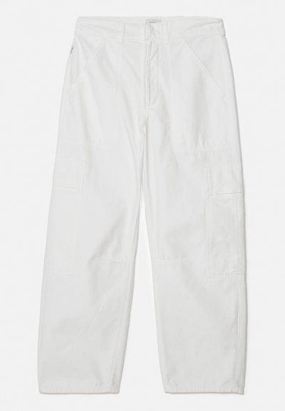 Citizens of Humanity MARCELLE LOW SLUNG - Oldalzsebes nadrágok - beige