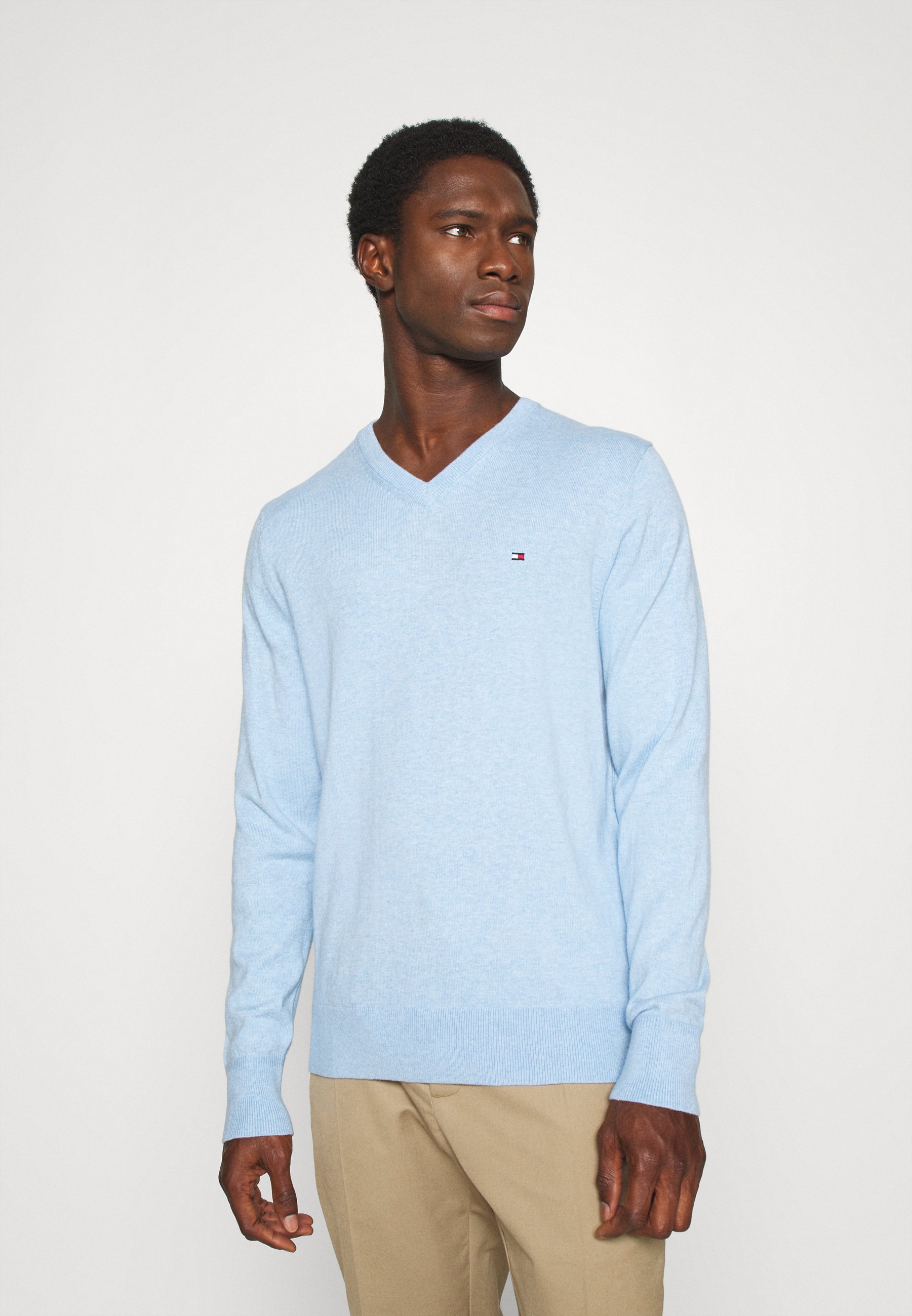 light blue tommy hilfiger jumper