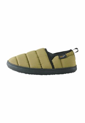 WATER REPELLENT QUILTED - Hausschuh - olive