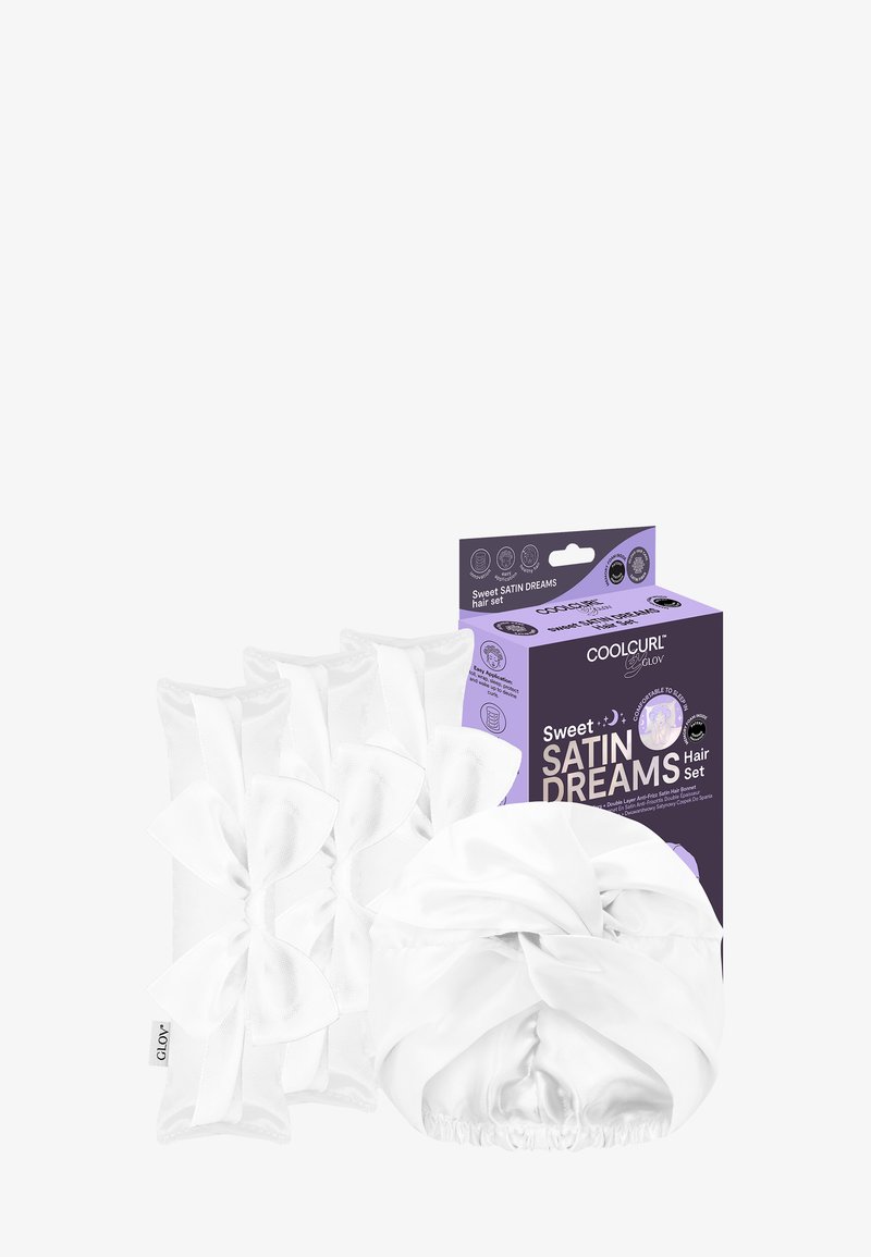Glov GLOV® COOLCURL SWEET DREAMS SATIN SET - Hårsæt - white