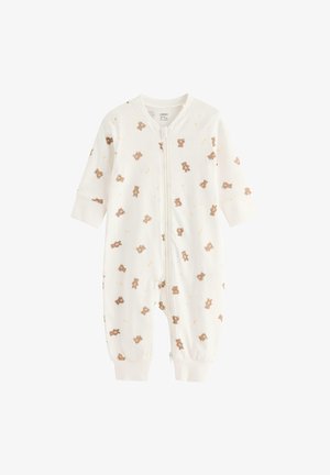 Lindex, LINDEX PYJAMAS WITH APPLICATION AT THE BACK LINDEX UNISEX - Pyjamas - light dusty white