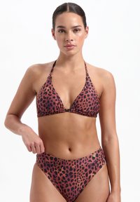 Beachlife DOUBLE STRAP - Horní díl bikin - bruin zwart