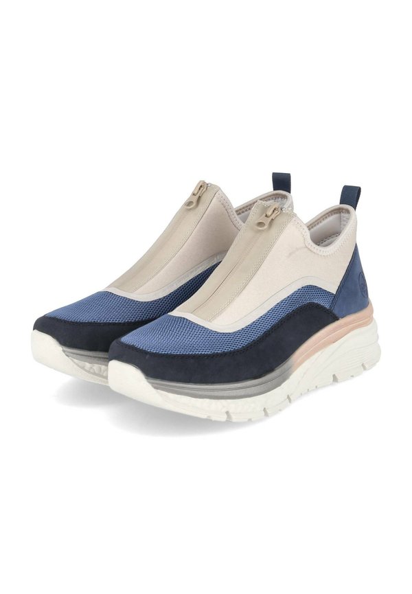 SNEAKER - Slipper - blau kombi