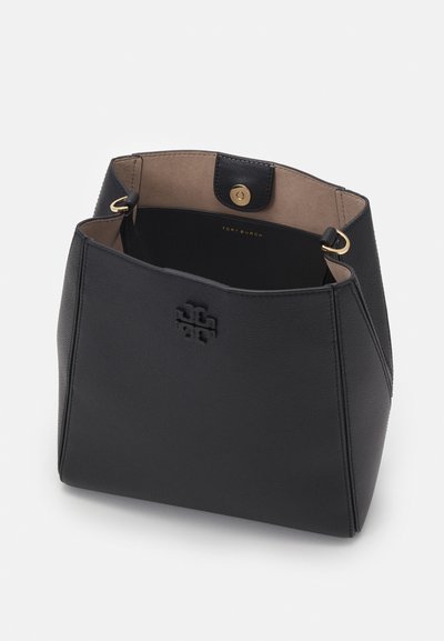 Tory Burch MCGRAW BUCKET BAG - Sac à main - black